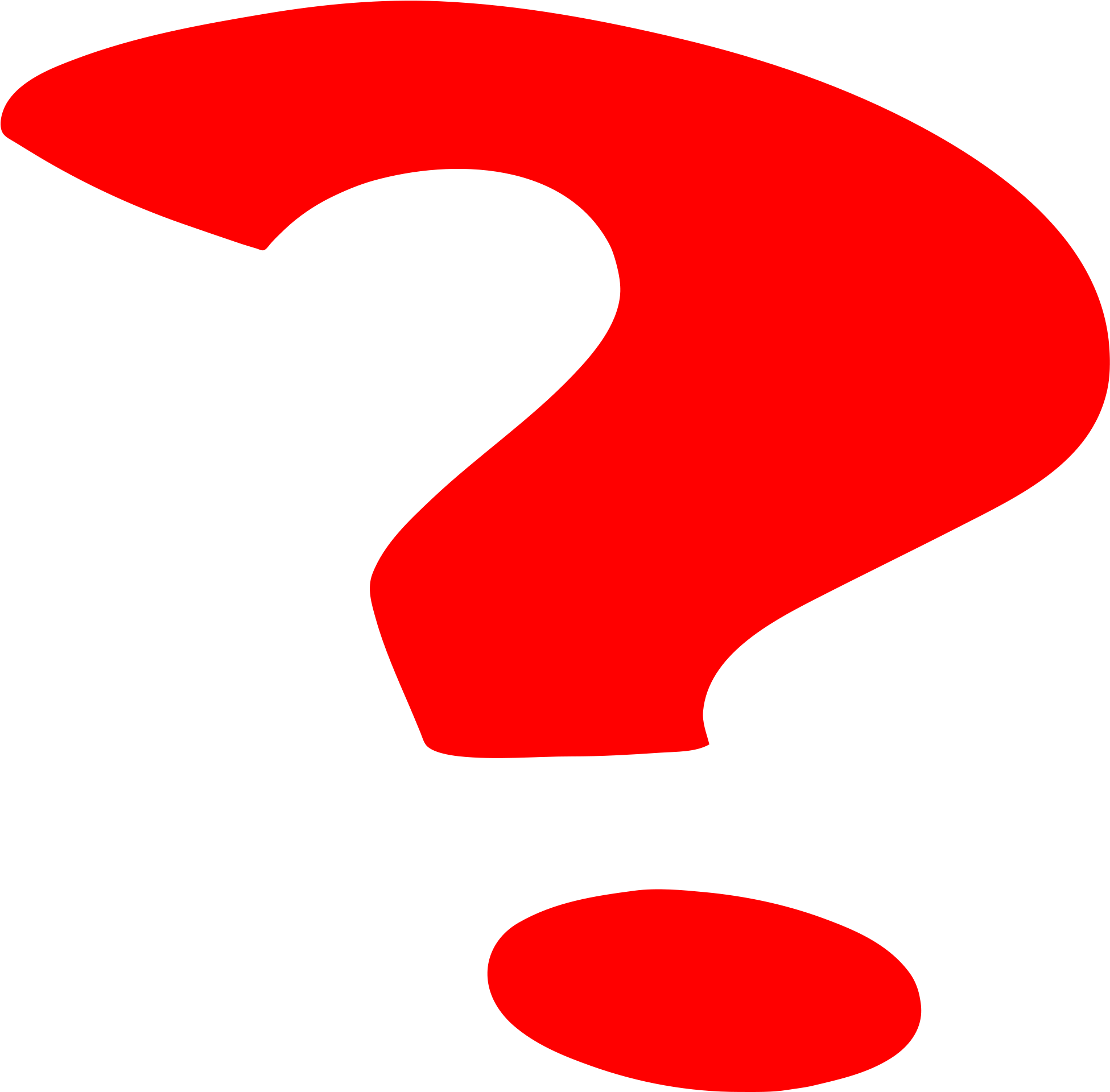 New Svg Image - Red Question Mark Png (2000x2000), Png Download