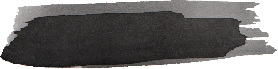 Free Download - Black Watercolor Stroke Png (943x234), Png Download