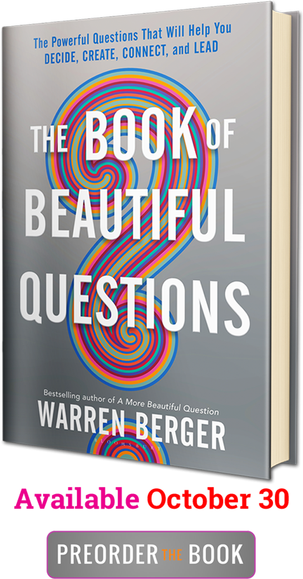 Preorder The Book Of Beautiful Questions - Book (1029x1893), Png Download