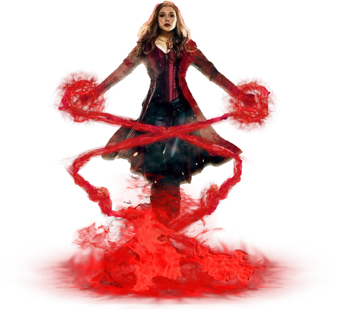 Witch Png Transparent Image - Infinity War Scarlet Witch Action Figure (1024x948), Png Download