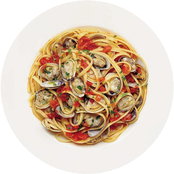 Linguine Alle Vongole - Capellini (600x600), Png Download