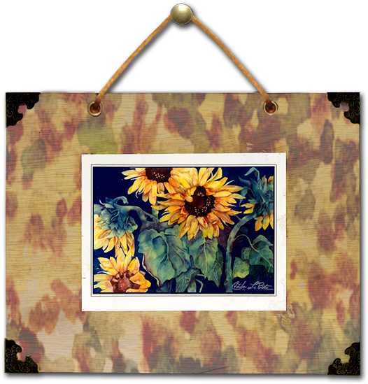 8 X 10\ - Sunflower (554x568), Png Download