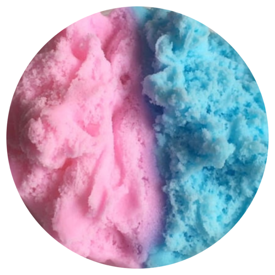 Cotton Candy Mix - Cotton Candy Cloud Slime (895x895), Png Download