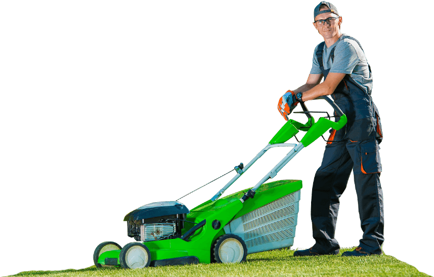 Dependable Lawn Pros - Walk-behind Mower (915x543), Png Download