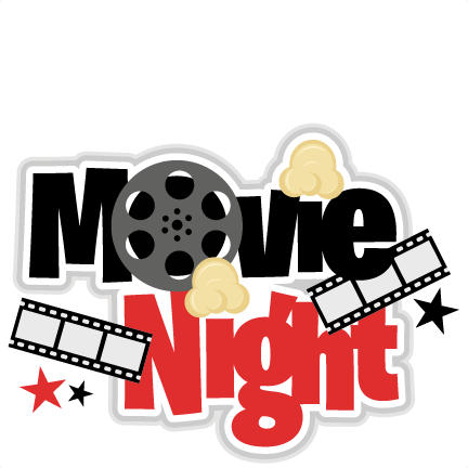Free Movie Clipart - Movie Night (432x432), Png Download