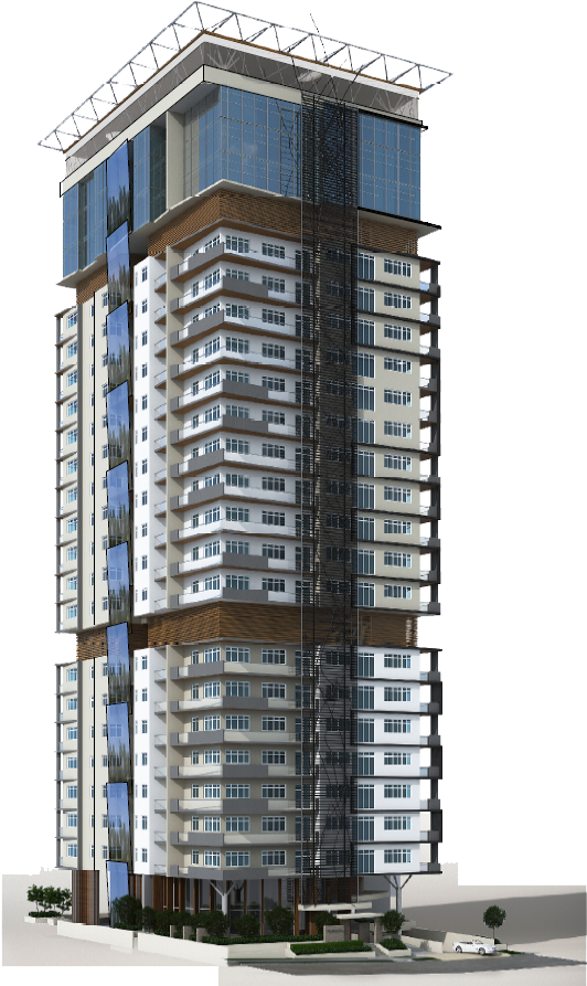 Free Building Transparent Png - High Rise Building Png (1024x638), Png Download