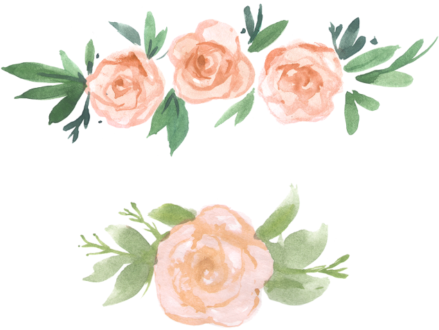 Watercolor Bouquet De Rosas - Flower (640x640), Png Download