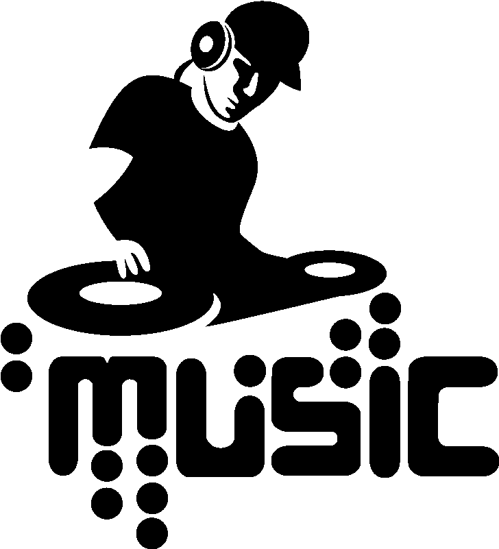 Dj Silhouette Png - Dj Logo (800x800), Png Download