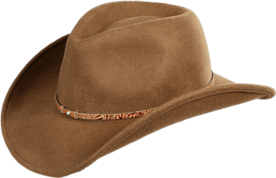 Sombrero Vaquero Png - Transparent Background Hat Clip Art (400x400), Png Download