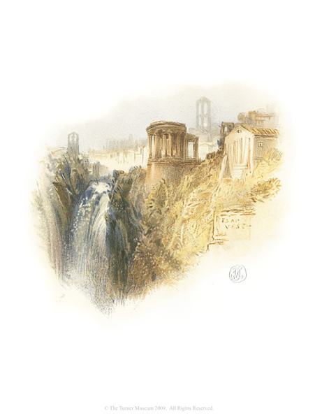 The Temple Of Sybil - Tivoli, For Rogers's 'italy' (600x600), Png Download