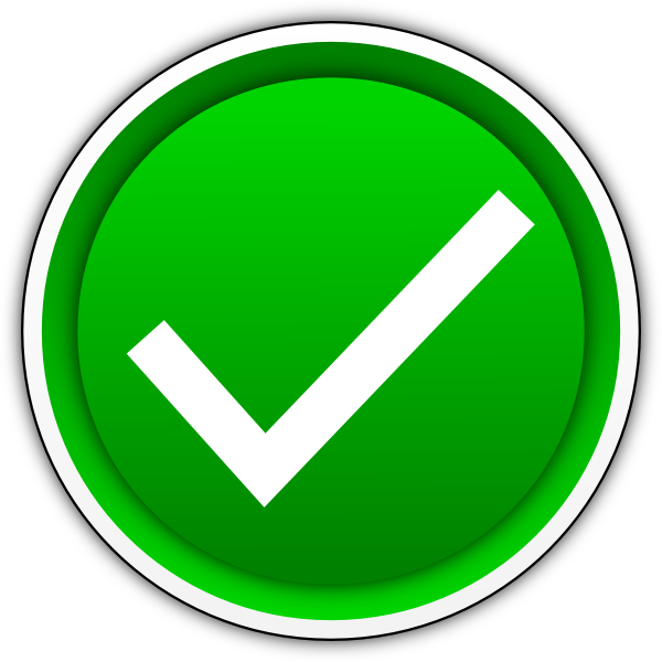 Check Mark Clip Art Image Search Results Picture Icon - Boton Check Png (600x600), Png Download