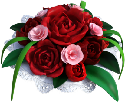 Wedding Red Rose Bouquet, Flower, Wedding, Rose Png - Psd (640x640), Png Download