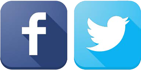 Kingsley Elementary School Homepage - All Social Media Signs (500x251), Png Download
