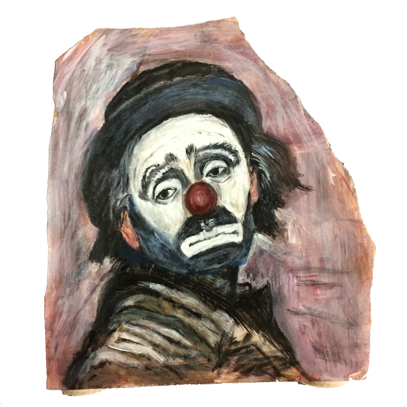 Clown $140 - Self-portrait (800x800), Png Download
