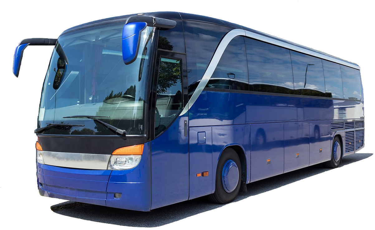 Coach, Bus, Holiday, Modern Bus, Autocar, Tourism - Blue Bus Png (960x640), Png Download