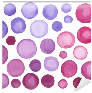 Big Set Of Purple Watercolor Label Wall Mural • Pixers® - Violet (400x400), Png Download
