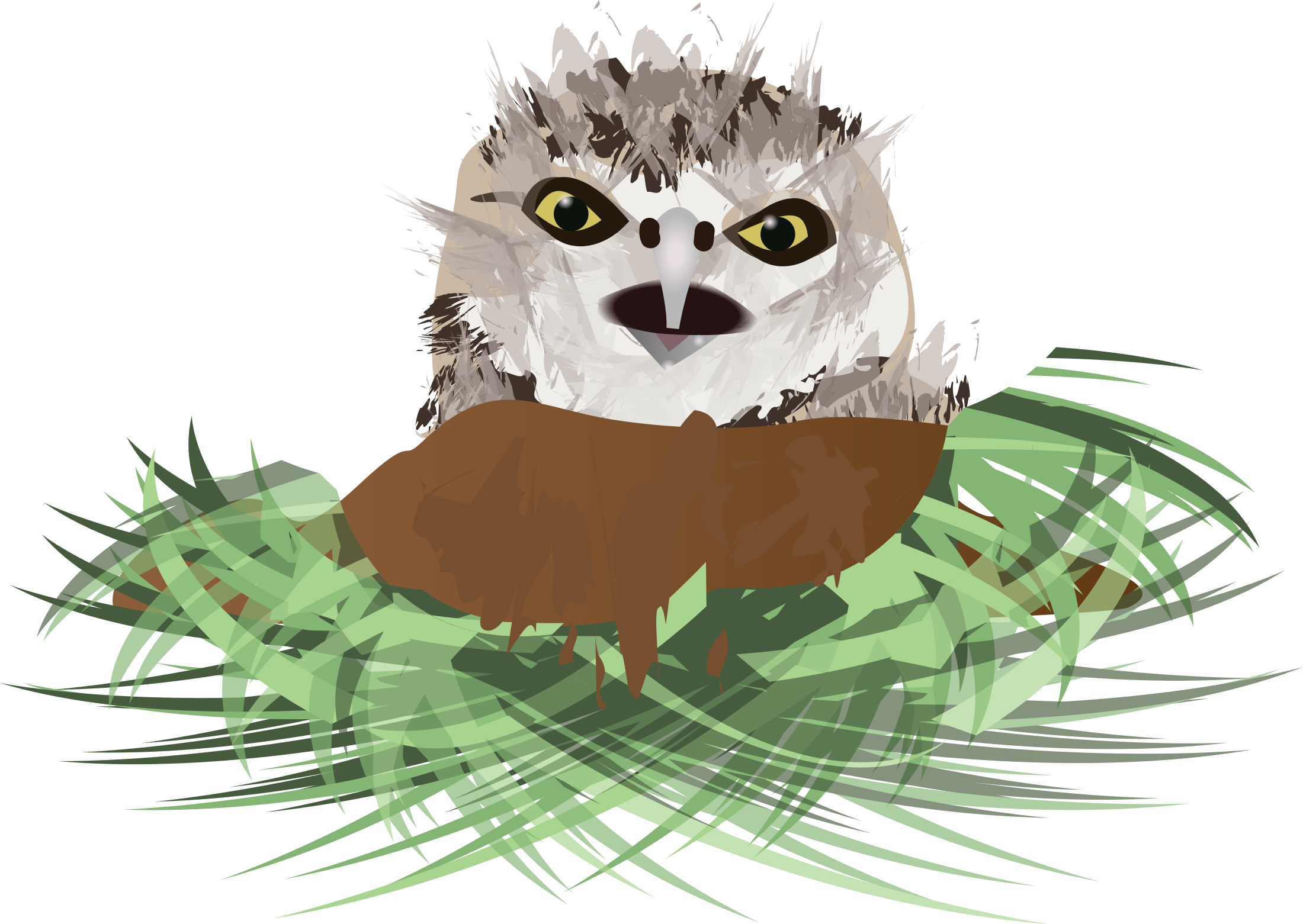 Jpg Free Burrowing Owl Big Image Png - Burrowing Owl Clip Art (2200x1561), Png Download