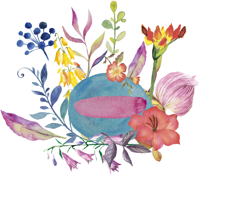 Blue Flower Pool Transparent Decorative - Portable Network Graphics (1024x1060), Png Download