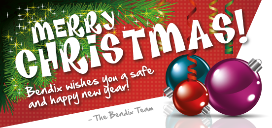 Bendix Merry Christmas - Christmas Ornament (552x260), Png Download