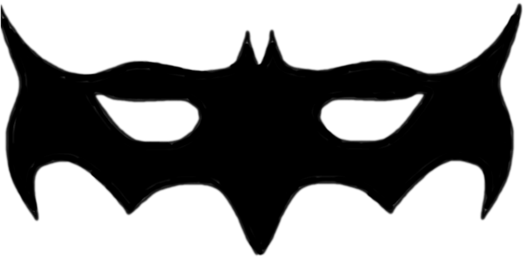 Batman Mask By Jeffkingofgravy On Deviantart - Batman Mask Transparent Clipart (1024x640), Png Download