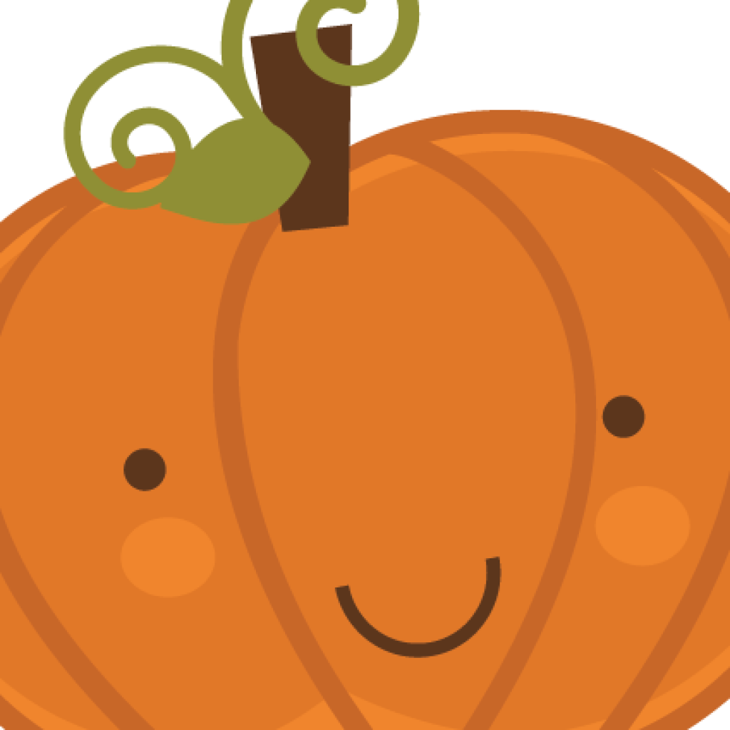Cute Pumpkin Clipart Cute Pumpkin Clip Art Cute Pumpkin - Cute Pumpkin Transparent Background (1024x1024), Png Download