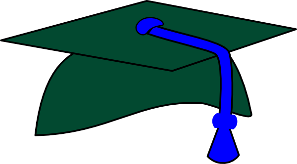 Tassel Cliparts - Graduation Cap No Background (600x332), Png Download