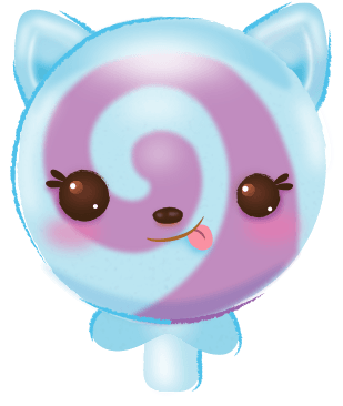 C-026 B Berry Swirls - Num Noms Snackables Cereal (440x440), Png Download