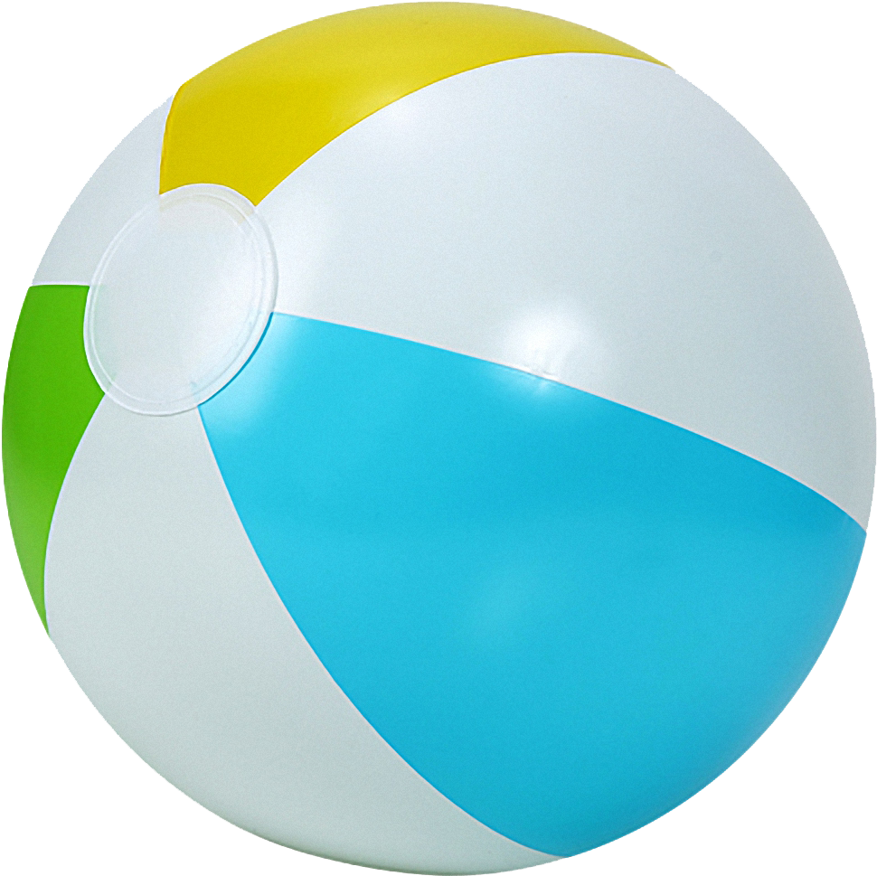 Swimming Pool Png Image Free - Transparent Background Beach Ball Png (1044x1176), Png Download