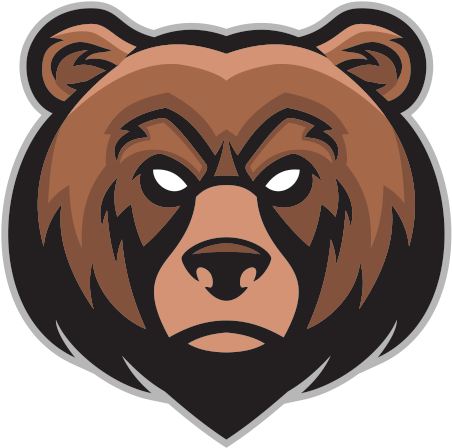 Angry Bear Png - Bear Mascot (600x600), Png Download