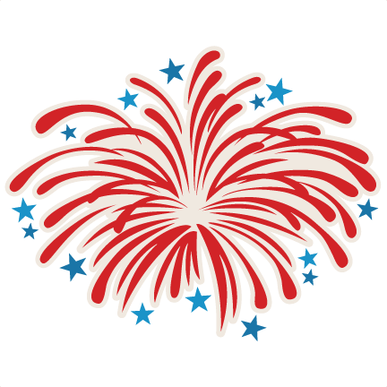 Fireworks Th Of Pinterest Cricut Silhouettes And - Fireworks Clipart (432x432), Png Download