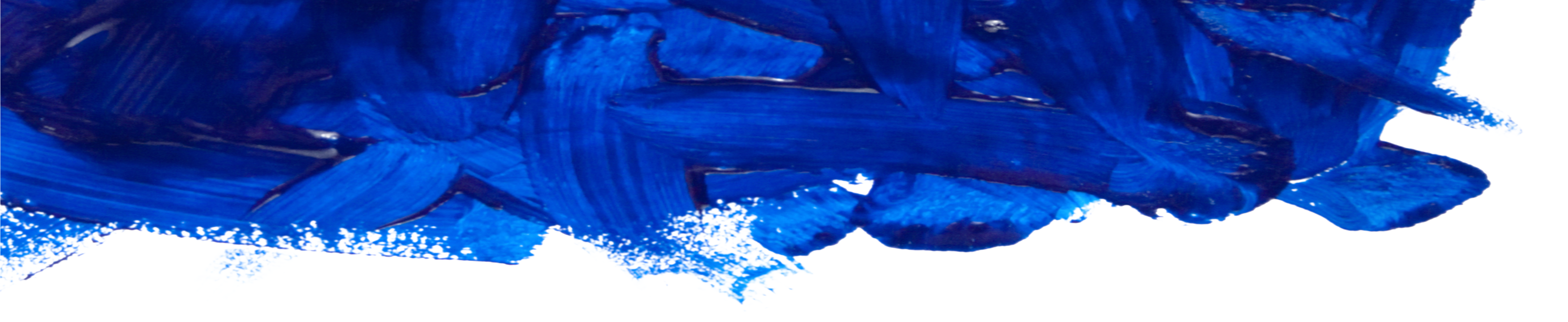 Paint - Blue Paint Png Transparent (3500x719), Png Download