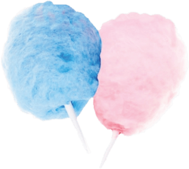 Cotton Candy - Cotton Candy Transparent Background (420x390), Png Download