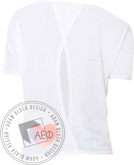 Alpha Epsilon Phi Watercolor Tee - Phi Delta Theta Fanny Pack (464x585), Png Download