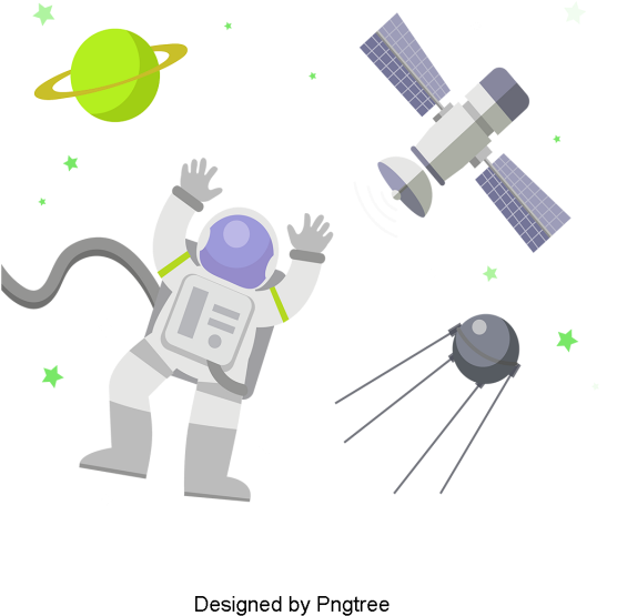 Cartoon Aerospace Astronaut, Cartoon, Universe, Aerospace - Astronaut (640x640), Png Download