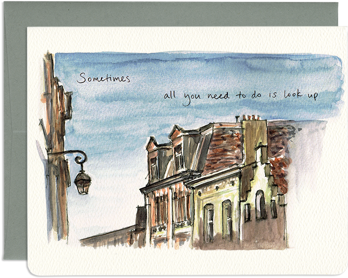 All You Need To Do Is Look Up - Architecture (800x661), Png Download