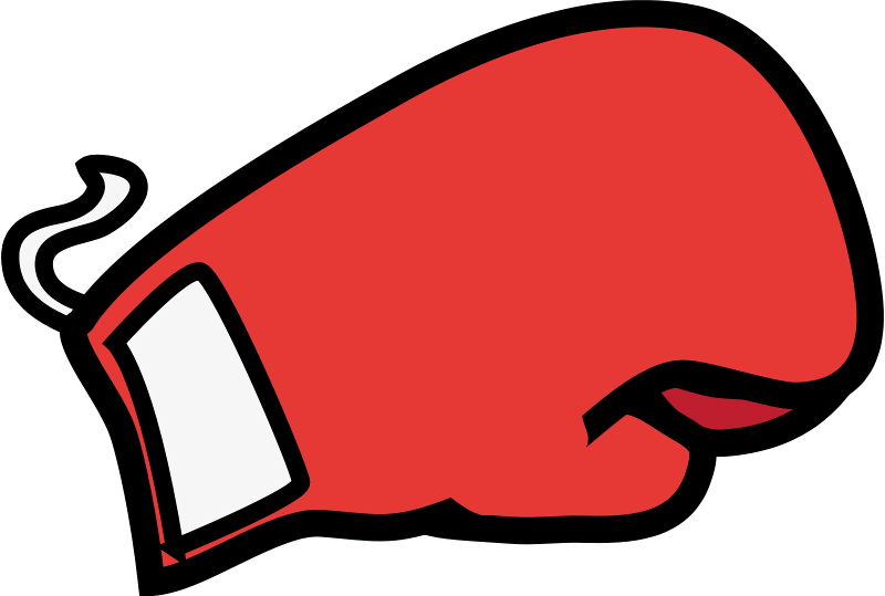 Boxing Glove - Boxing Glove Clip Art (800x539), Png Download