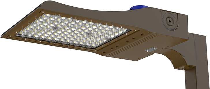 Outdoor Area Lighting - Light-emitting Diode (833x435), Png Download