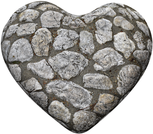 Stone Heart Png Image - Portable Network Graphics (800x600), Png Download