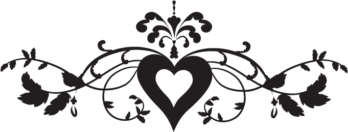 Border Vector Filigree - Yin Yang Sign With Drawings (707x440), Png Download