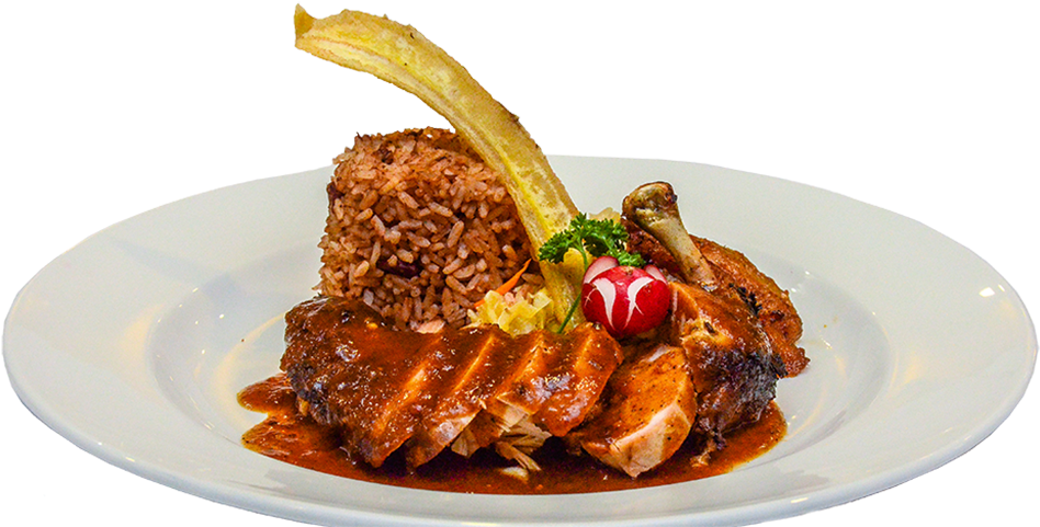 Jerk Chicken Png - Jamaican Food Png (960x487), Png Download