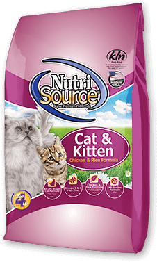 Cat & Kitten Chicken And Rice - Nutrisource Cat 6.6 Lb (300x400), Png Download