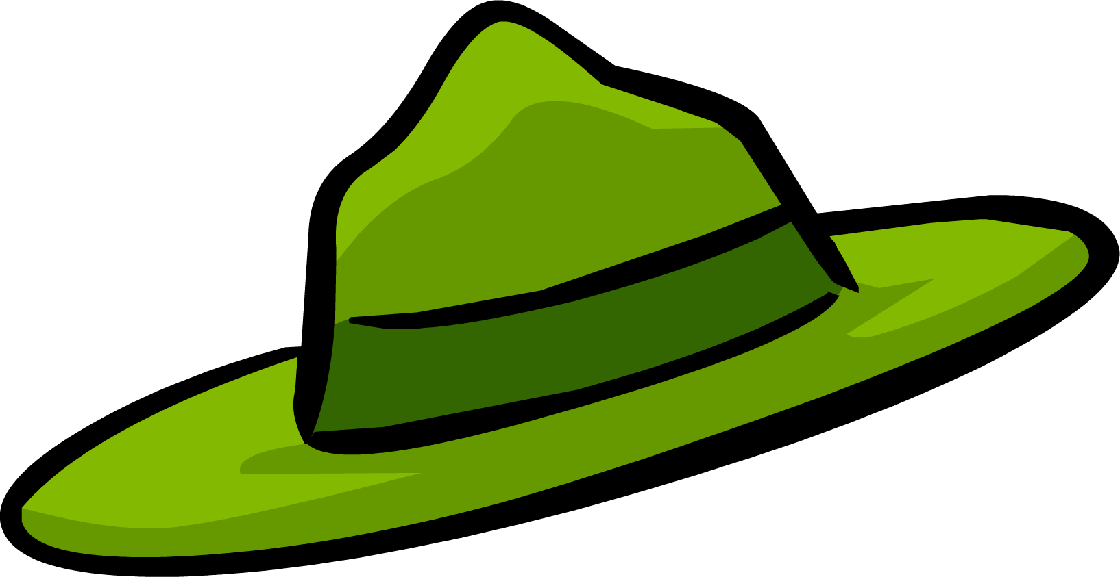 Park Ranger Hat - Park Ranger Hat Clipart (1634x843), Png Download