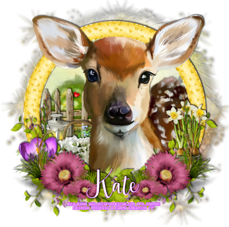 ♥watercolor Garden Ptu Tut♥ - Watercolor Painting Of Animals (800x800), Png Download