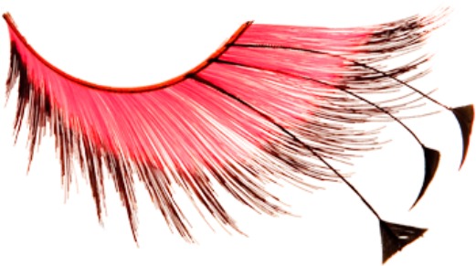 Image Freeuse Stock Pink Eyelashes Image Collections - Kryolan Showgirl Eyelashes - Sg-1 (600x600), Png Download