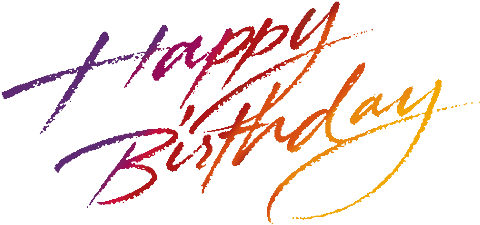 Happy Birthday Calligraphy Transparent Background Brother Full Size Png Download Seekpng