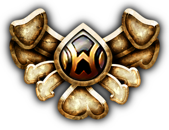 Ultimate Bravery - Bronze Logo League Of Legends (643x494), Png Download