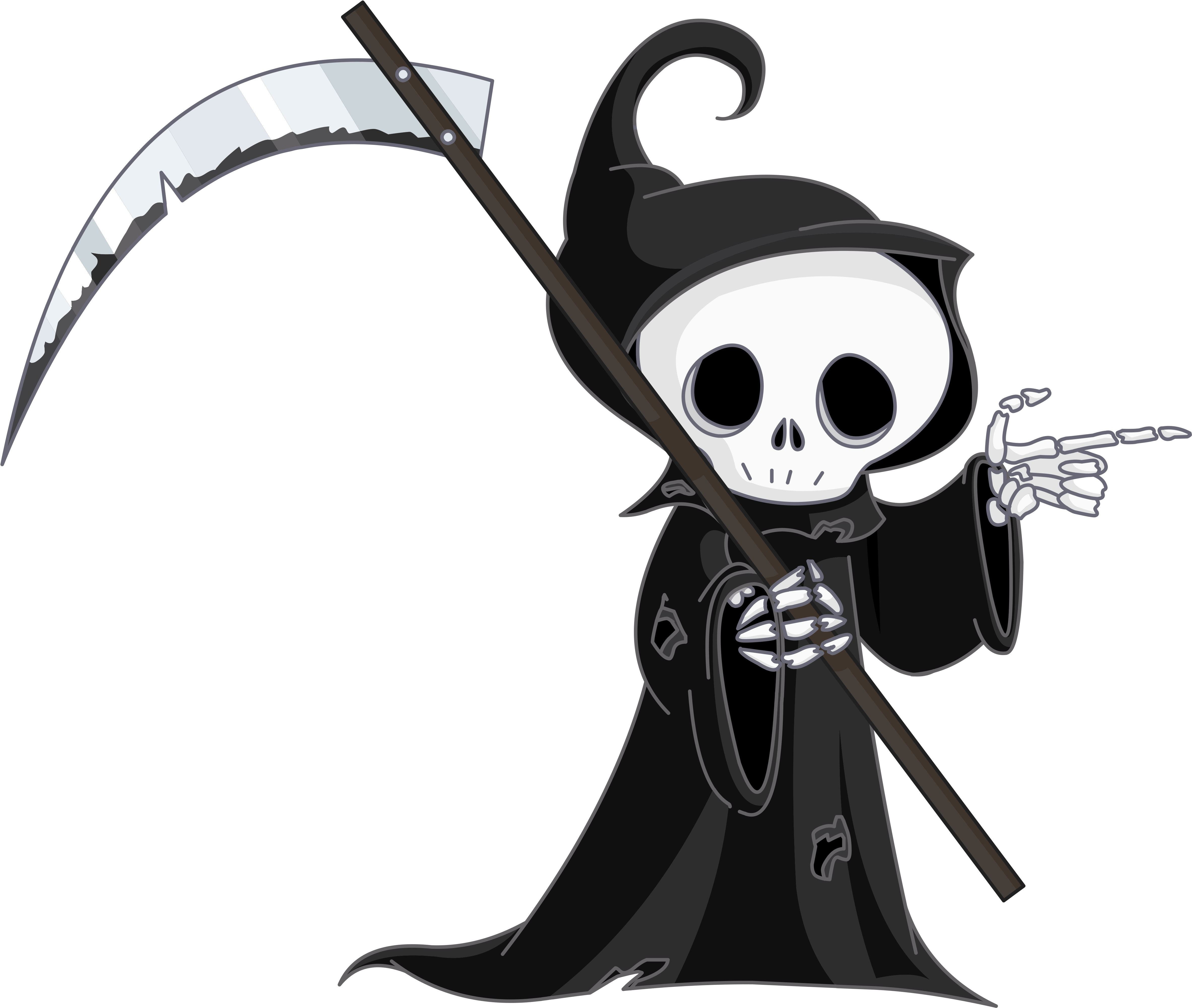 Grim Reaper - Der Tod Und Andere Höhepunkte Meines Lebens (4995x4215), Png Download