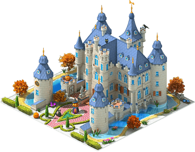 Borrekens Castle (402x313), Png Download