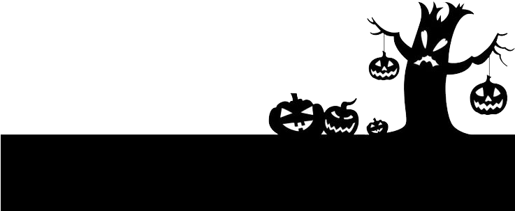 Halloween Png File - Halloween Png (736x344), Png Download