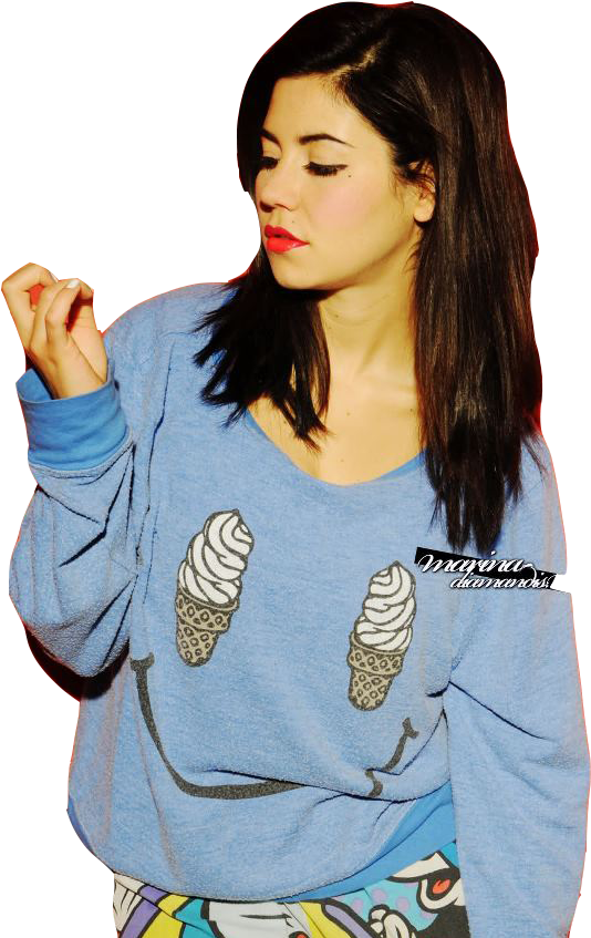 Marina And The Diamonds Png 2 By - Marina And The Diamonds (680x918), Png Download